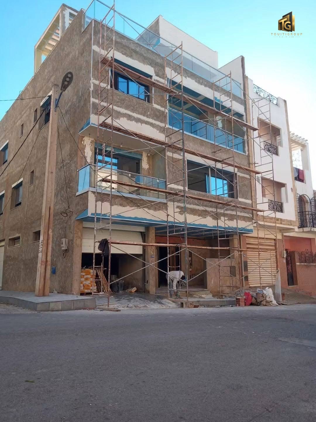 Immeuble avant les travaux de façade — TOUITIGROUP